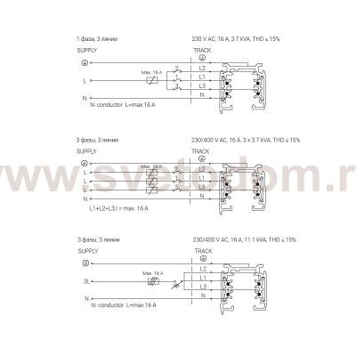 Подвесной шинопровод Nowodvorski Ctls Track 8714