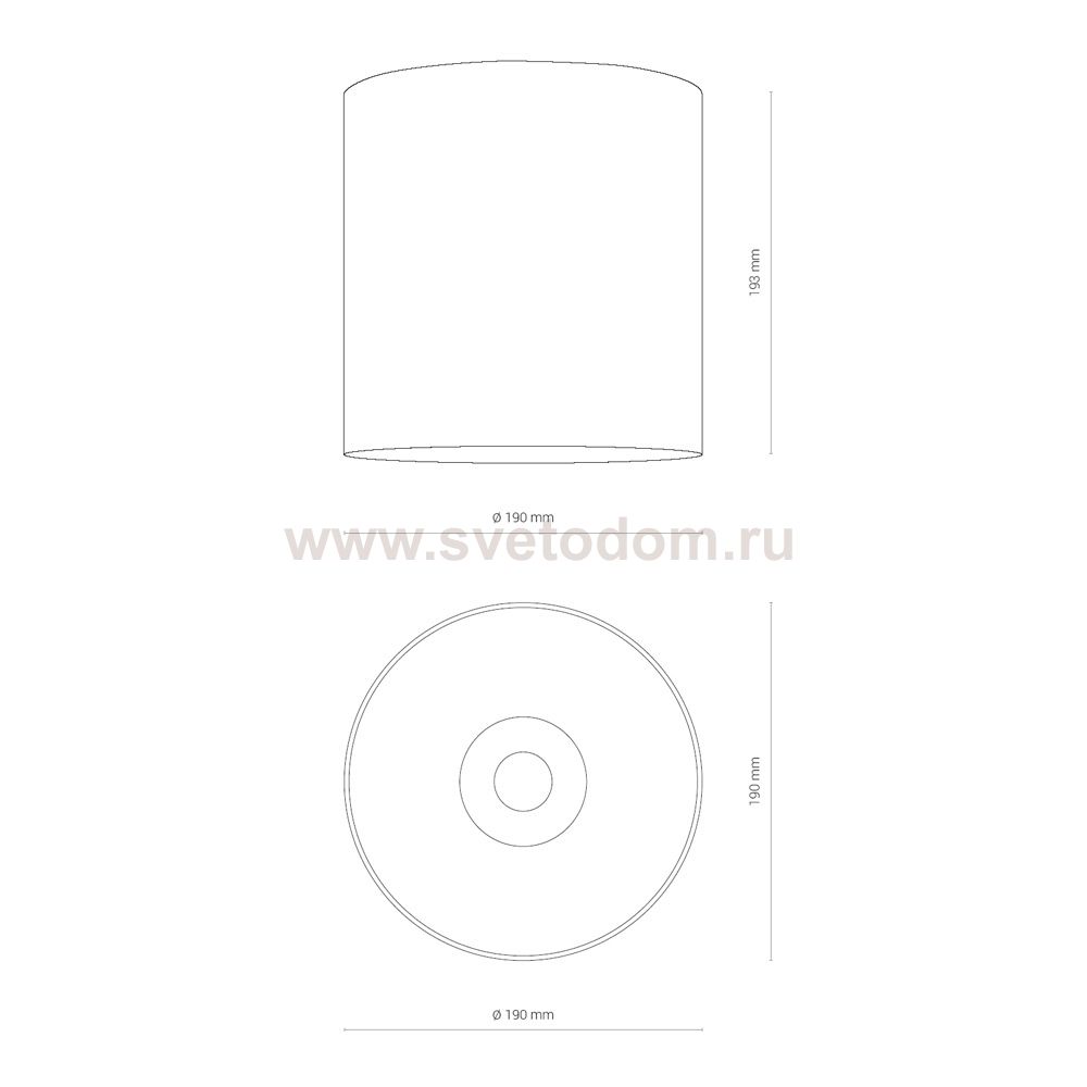 Накладной светильник Nowodvorski Ios Led 8724