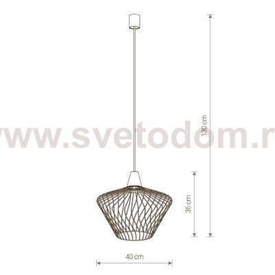 Люстра подвесная Nowodvorski WAVE S 8858