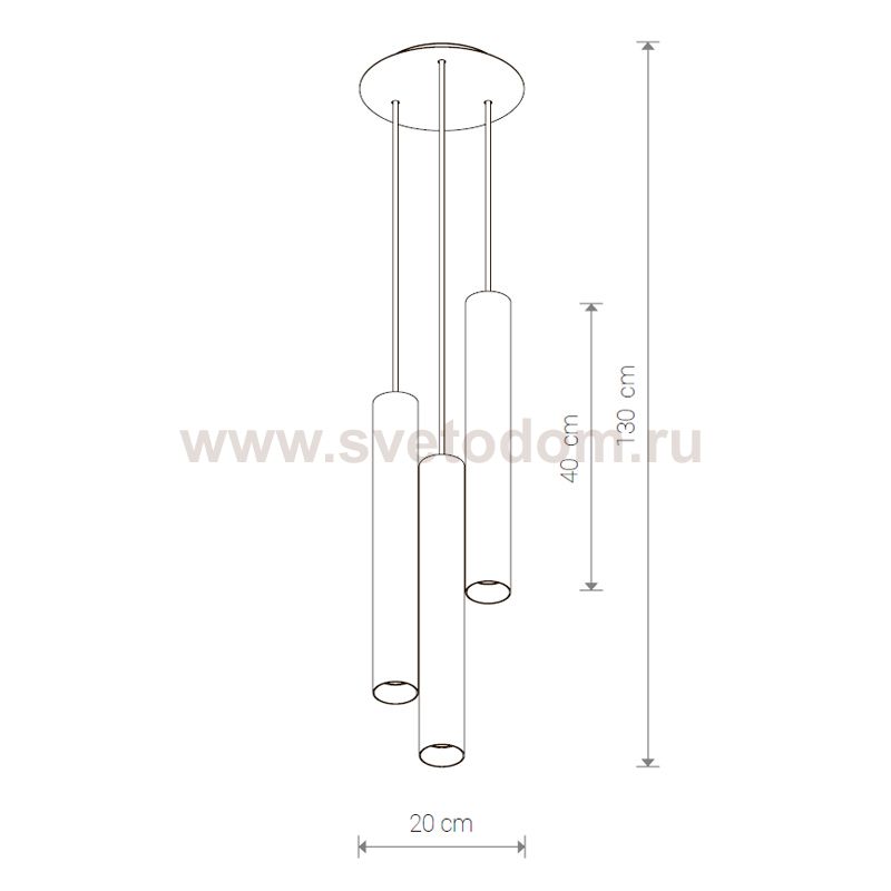 Светильник подвесной Nowodvorski EYE WHITE III L 8916