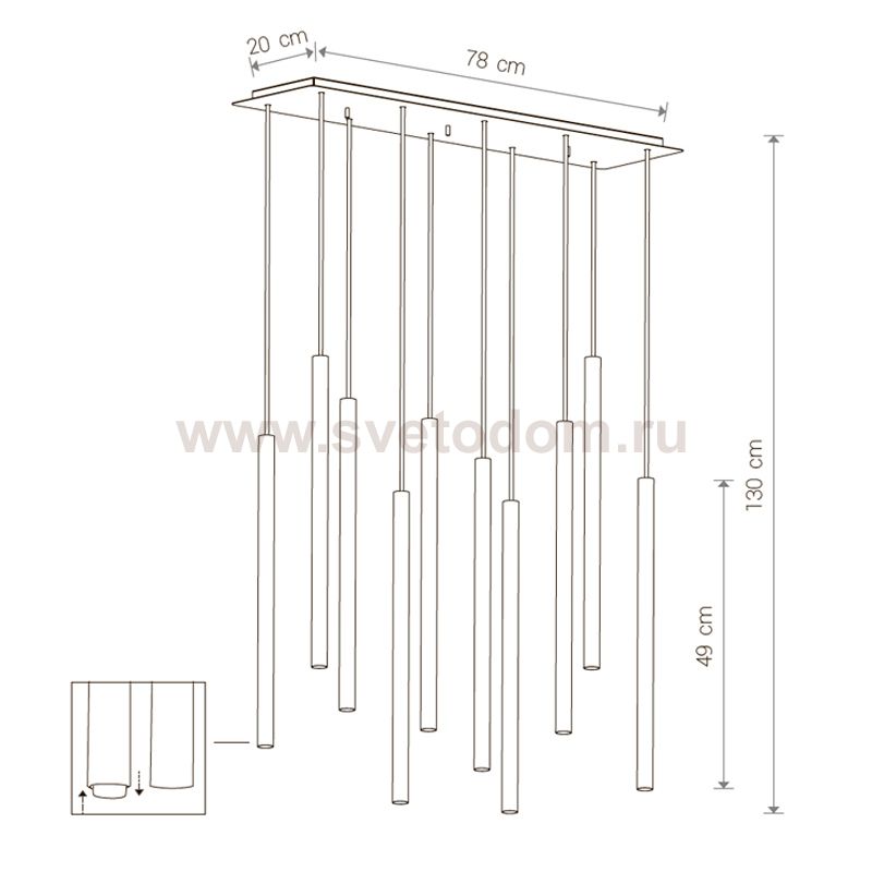 Люстра потолочная Nowodvorski LASER WHITE X 8922