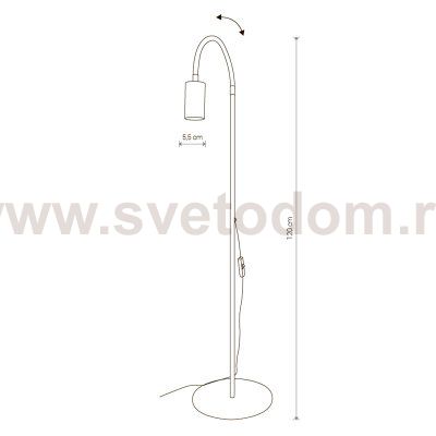 Торшер Nowodvorski EYE BLACK I 8935