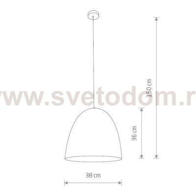Светильник подвесной Nowodvorski EGG M 9021