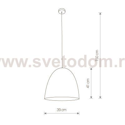 Светильник подвесной Nowodvorski EGG M 9022