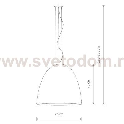 Светильник подвесной Nowodvorski EGG XL 9025