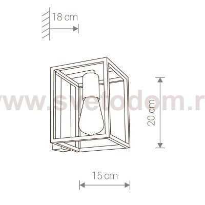 Бра Nowodvorski CRATE I 9046