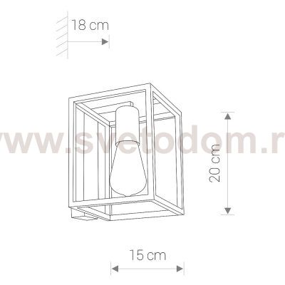 Бра Nowodvorski CRATE I 9046