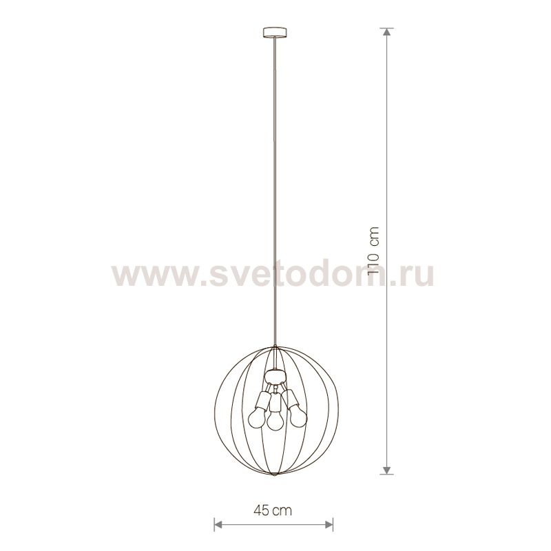 Люстра подвесная Nowodvorski BULLET 9061