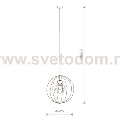 Люстра подвесная Nowodvorski BULLET 9061