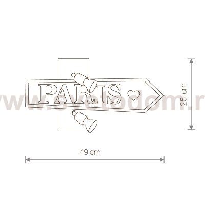 Светильник настенный Nowodvorski SIGNPOST II 9065