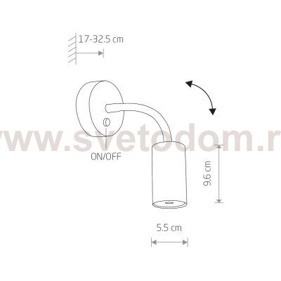 Бра Nowodvorski EYE FLEX BRASS S 9067