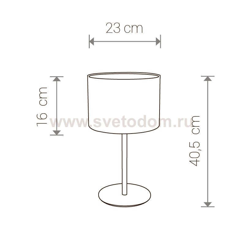 Настольная лампа Nowodvorski ALICE BROWN I 9087