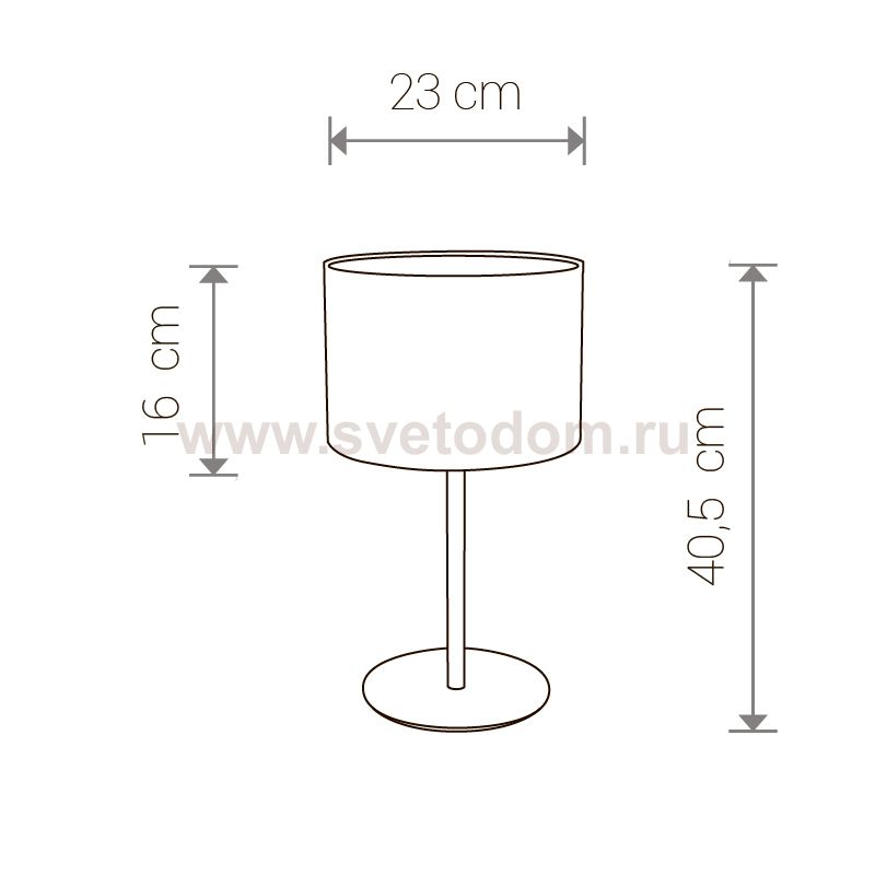 Настольная лампа Nowodvorski ALICE GRAY I 9090