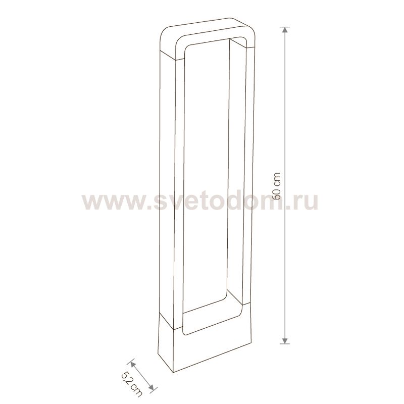 Уличный светильник Nowodvorski THIKA LED 9118