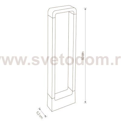 Уличный светильник Nowodvorski THIKA LED 9118