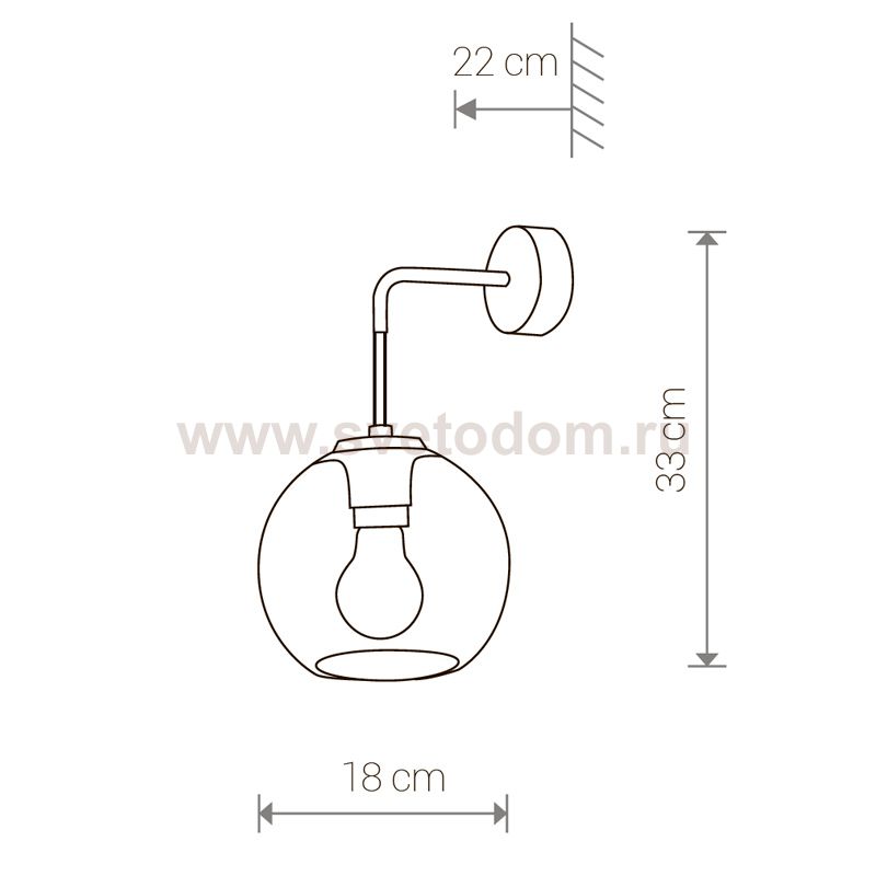 Бра Nowodvorski VETRO I 9132