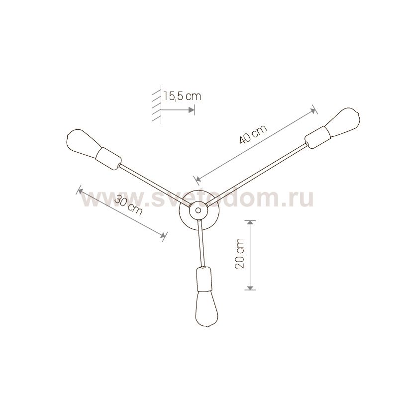 Бра Nowodvorski MILL III 9136