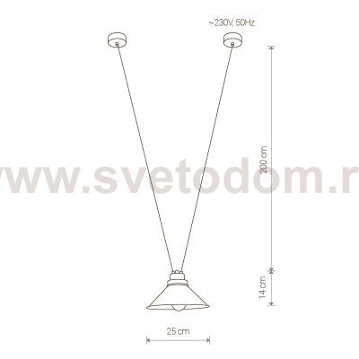 Светильник подвесной Nowodvorski PERM I 9148