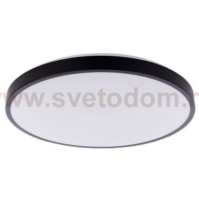 Светильник потолочный Nowodvorski AGNES ROUND LED BLACK 22W 9161