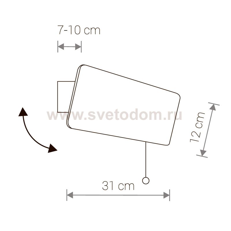 Бра Nowodvorski OSLO OAK 9311