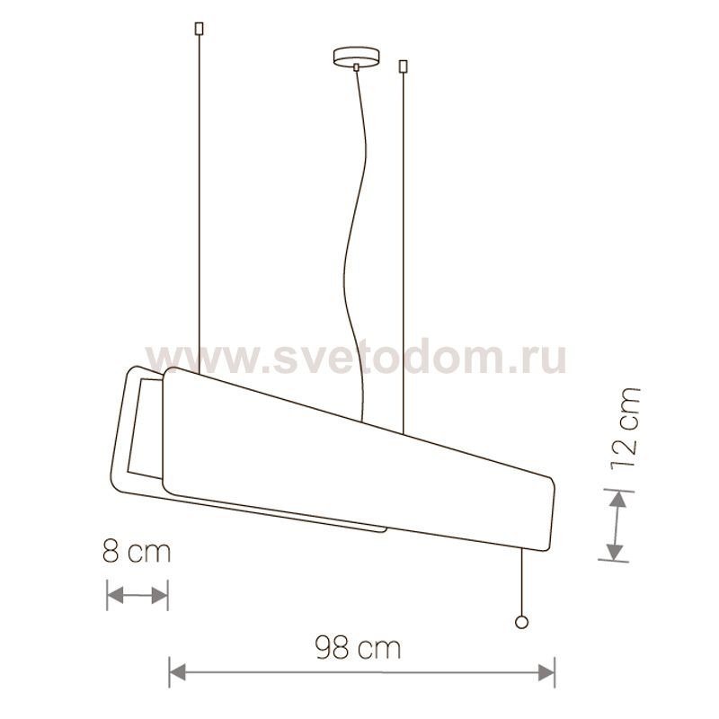 Светильник подвесной Nowodvorski OSLO SMOKED OAK 9315