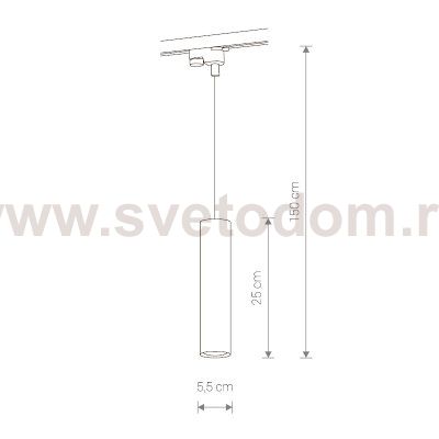 Светильник для трековой системы Nowodvorski PROFILE EYE WHITE 9337