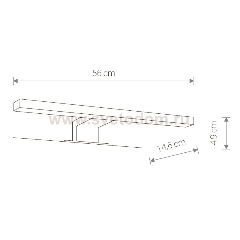 Подсветка для картин Nowodvorski MIRROR LED 9340