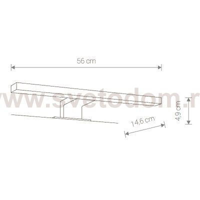 Подсветка для картин Nowodvorski MIRROR LED 9340