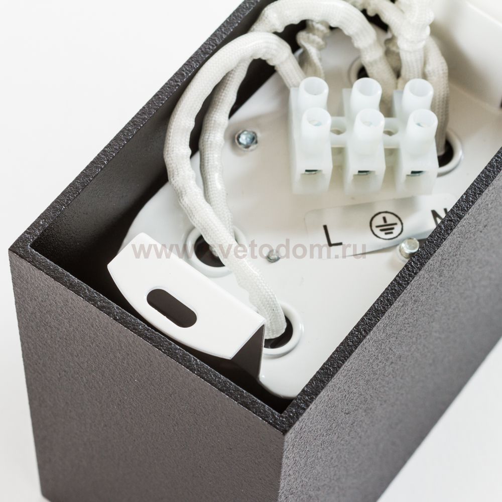 Светильник накладной Nowodvorski GAP BLACK 9384