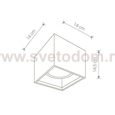 Светильник потолочный Nowodvorski BOLD M 9392