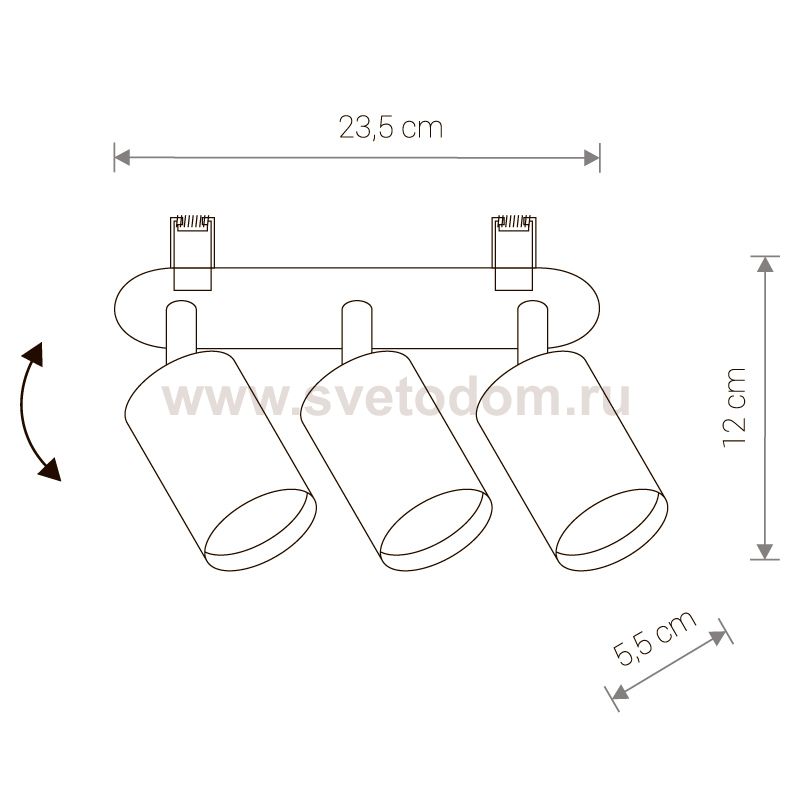 Спот встраиваемый Nowodvorski EYE FIT WHITE III 9394