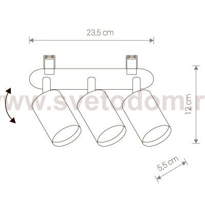 Спот встраиваемый Nowodvorski EYE FIT WHITE III 9394