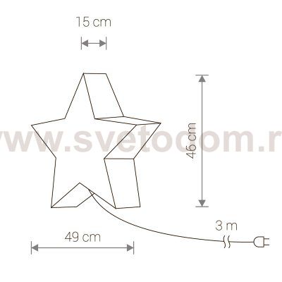 Ландшафтный светильник Nowodvorski STAR 9426