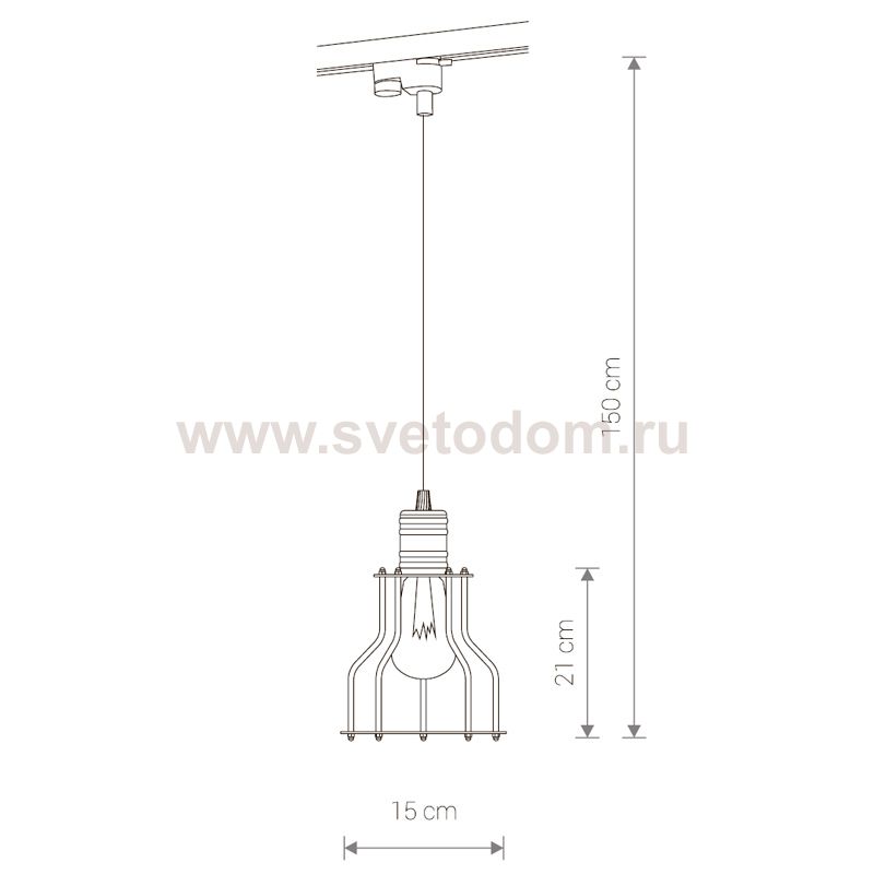 Светильник для трековой системы Nowodvorski PROFILE WORKSHOP 9427