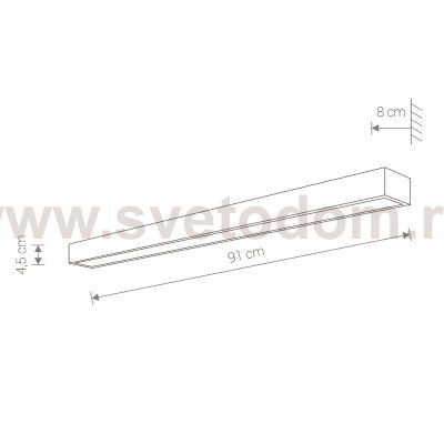 Светильник настенный Nowodvorski KAGERA LED L 9502