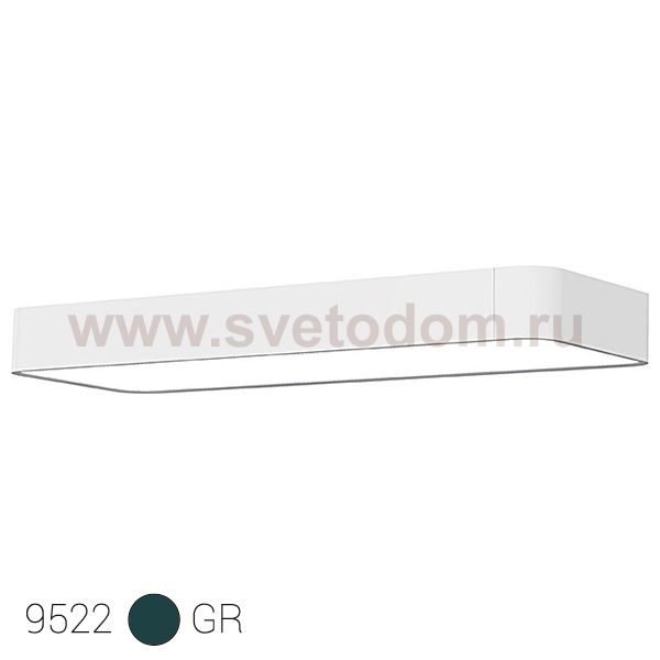 Светильник настенный Nowodvorski SOFT LED GRAPHITEE 60X20 9522