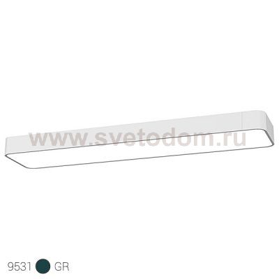 Светильник потолочный Nowodvorski SOFT LED GRAPHITEE 90X20 9531