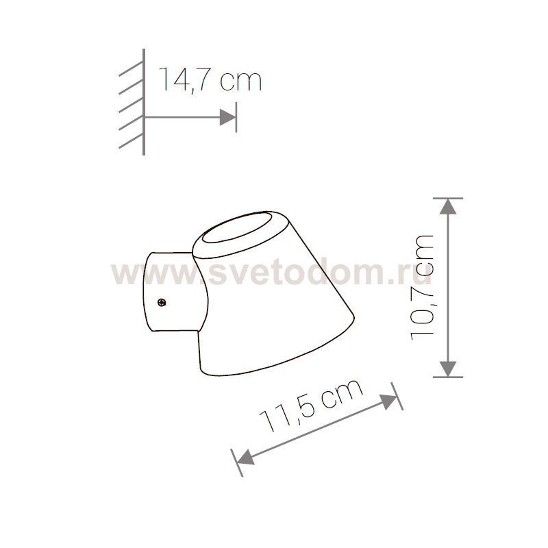 Уличный настенный светильник Nowodvorski SOUL GRAPHITEE I 9555