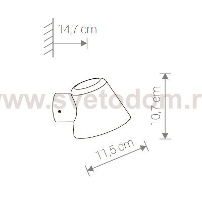 Уличный настенный светильник Nowodvorski SOUL GRAPHITEE I 9555