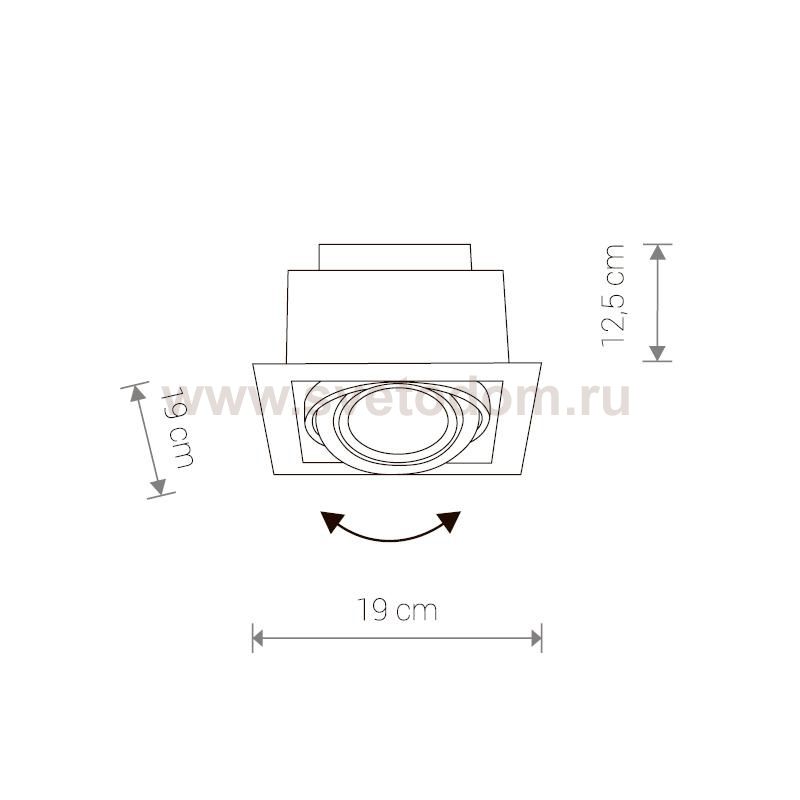 Встраиваемый светильник Nowodvorski Downlight Silver (Cерия Downlight, Цвет Серебро) арт. 9573