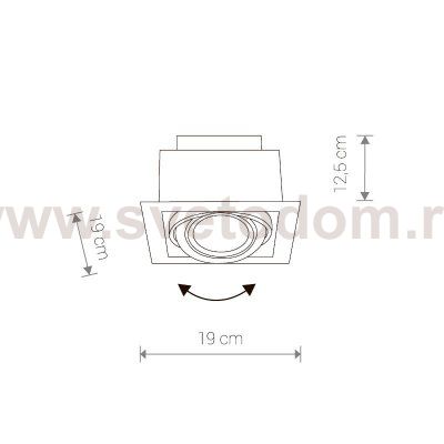 Встраиваемый светильник Nowodvorski Downlight Silver (Cерия Downlight, Цвет Серебро) арт. 9573