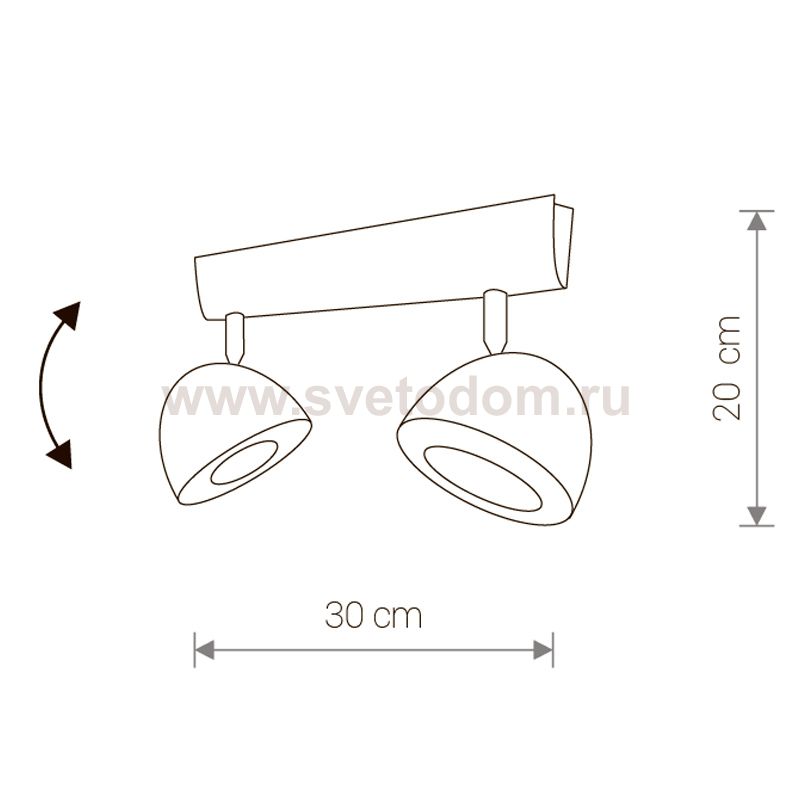 Спот Nowodvorski VESPA WHITE II 9593
