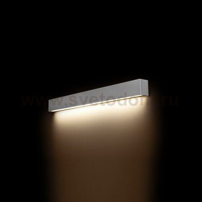 Светильник настенный Nowodvorski STRAIGHT WALL LED SILVER M 9614