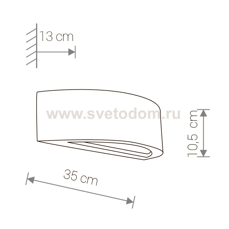 Светильник настенный Nowodvorski ARCH S 9633