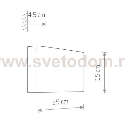 Светильник настенный Nowodvorski HAGA GRAPHITEE 9710