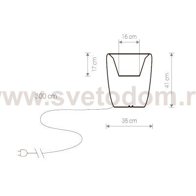 Ландшафтный светильник Nowodvorski FLOWERPOT S 9711