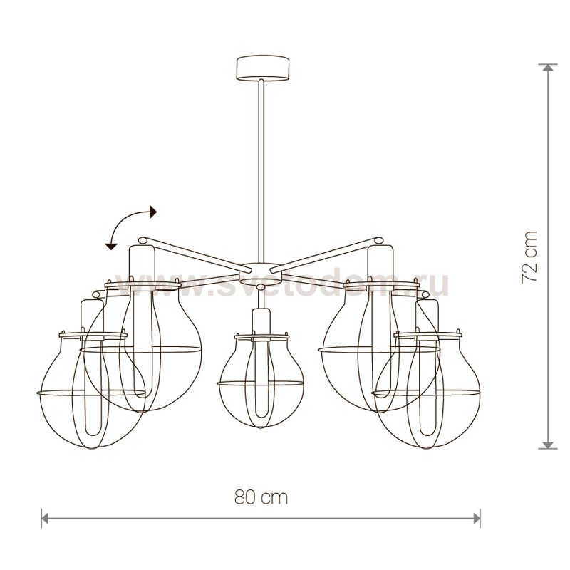 Люстра потолочная Nowodvorski MANUFACTURE V 9738