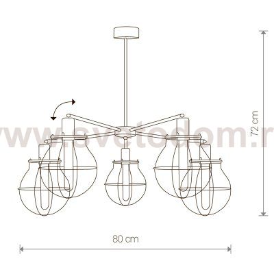 Люстра потолочная Nowodvorski MANUFACTURE V 9738