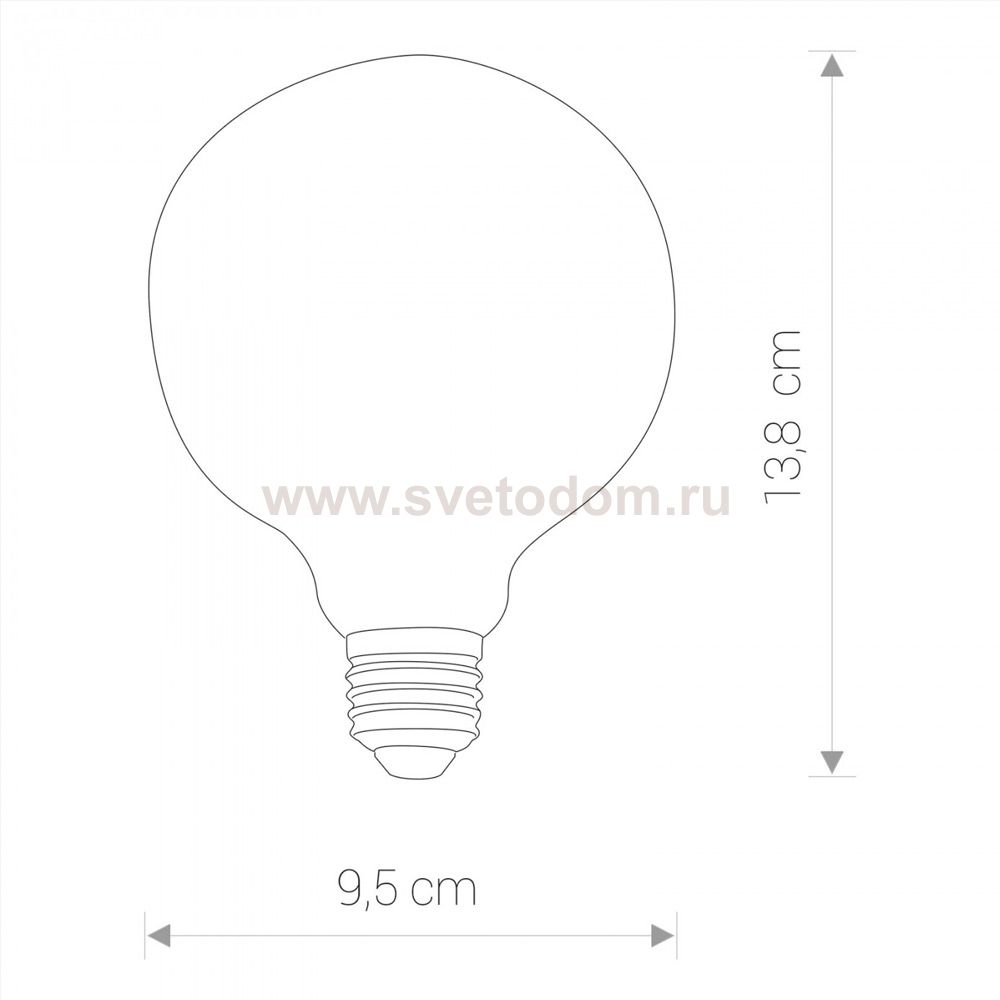 Лампа светодиодная Nowodvorski Vintage Led 9797