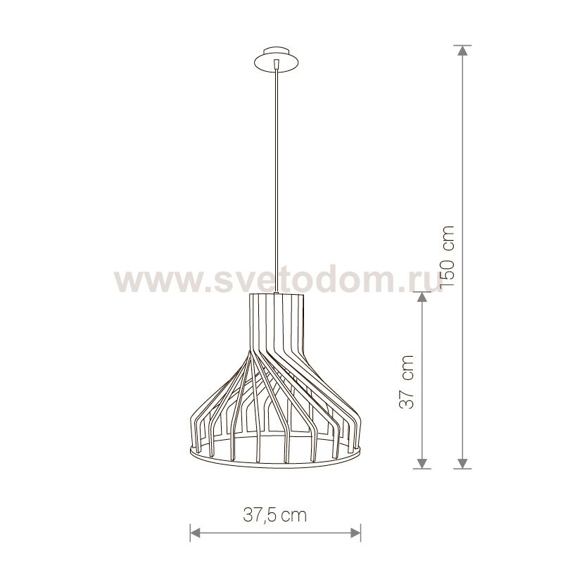 Светильник подвесной Nowodvorski BIO I 9847